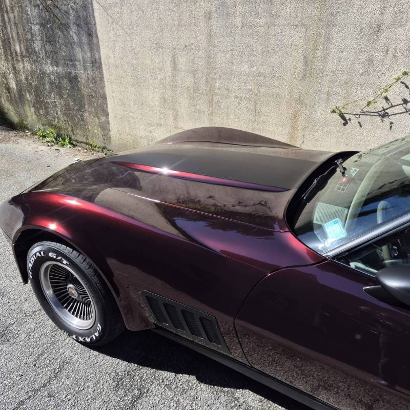 Corvette C3 - PPF Coloré Teckwrap